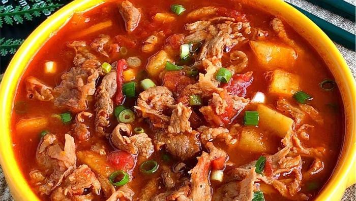 西紅柿炒西蘭花成品