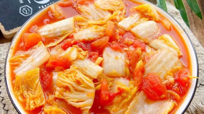 番茄土豆丁成品