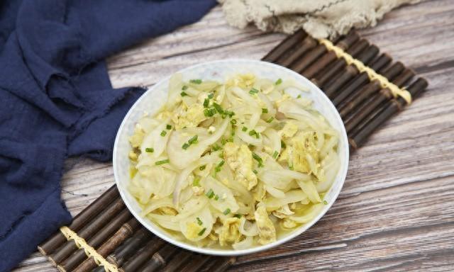 洋蔥炒蛋成品圖